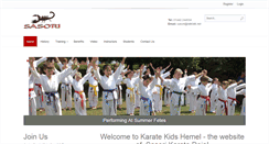 Desktop Screenshot of karatekidshemel.co.uk